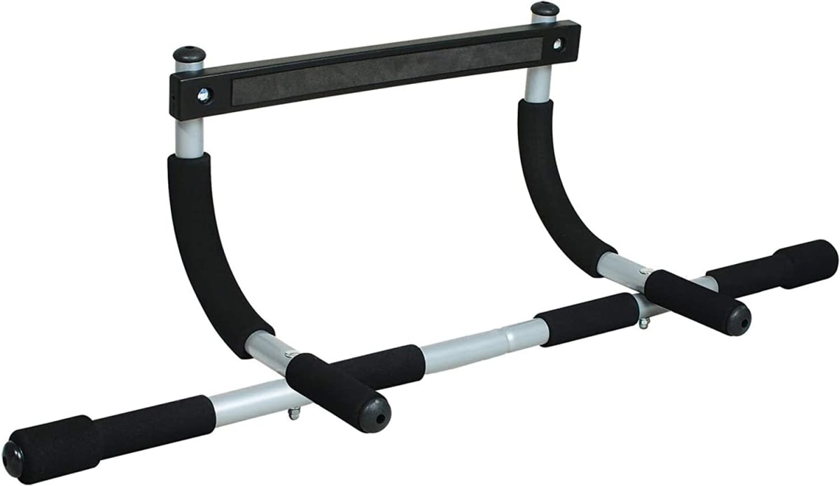 Pull-Up Bar - Total Upper Body Workout Bar for Doorway, Adjustable Width Locking, No Screws Portable Door Frame Horizontal Chin-up Bar, Fitness Exercise