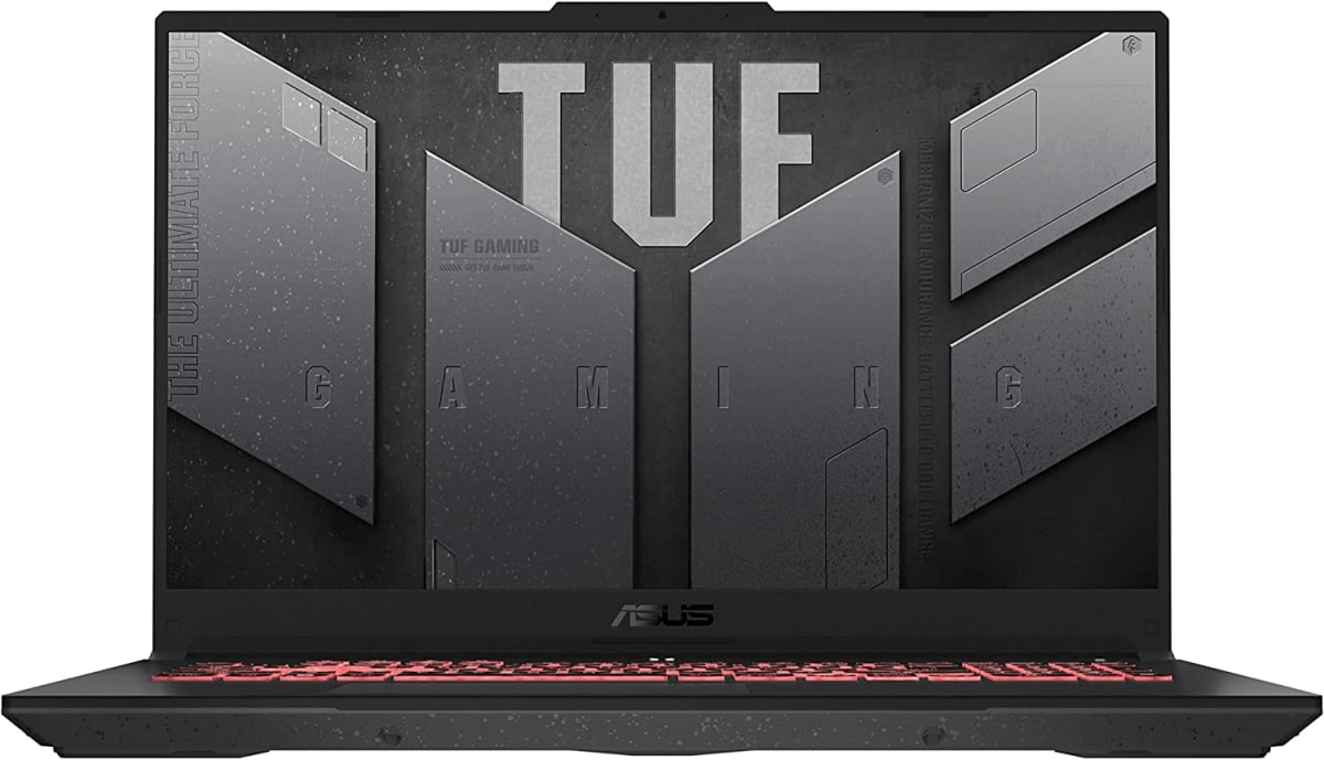 Asus TUF A17, Ryzen 7-7735HS, RTX 4060, 16 GB DDR5-4800, 1 TB SSD, FHD 144 hz 62.5% sRGB