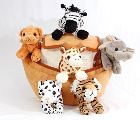 Plush Noah's Ark with Animals