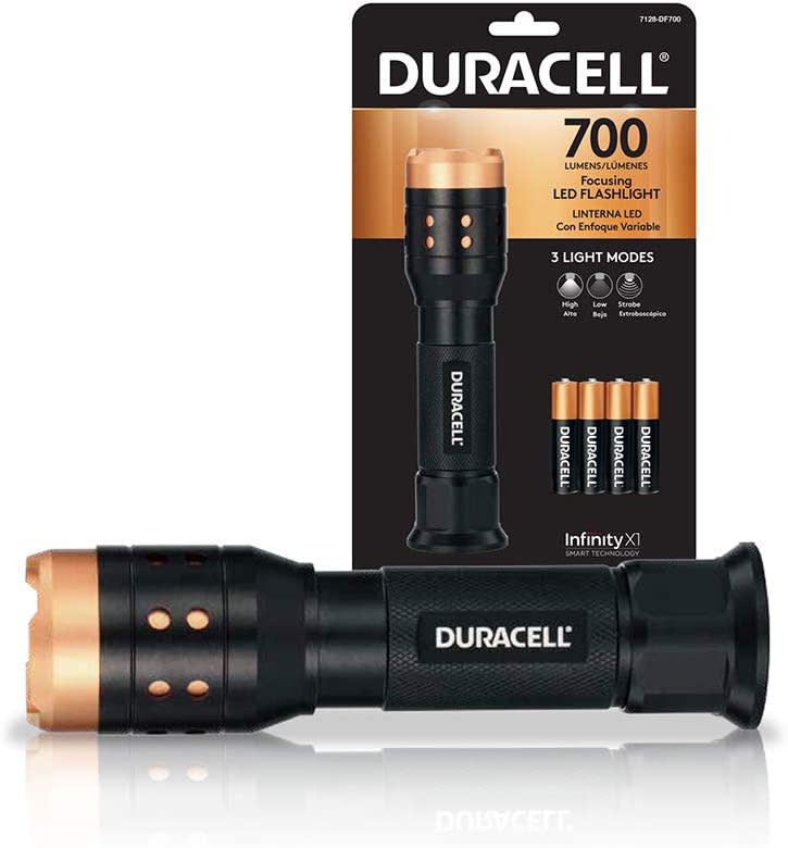 Duracell 700 Lumen Aluminum Focusing Flashlight