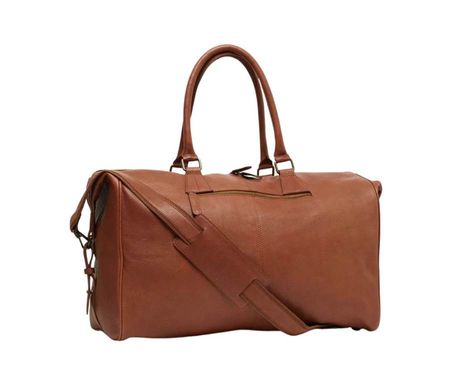 Victor Leather weekender bag