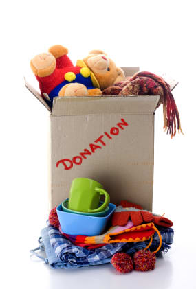 Donate any unwanted items (clothes, toys, etc.)