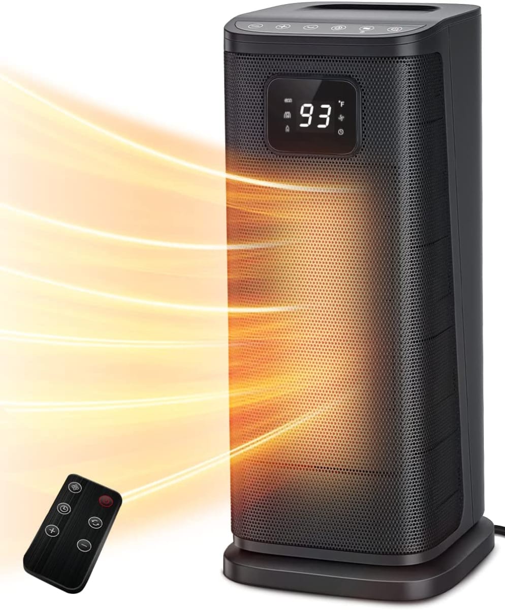 Oscillating Space Heater for Indoor Use