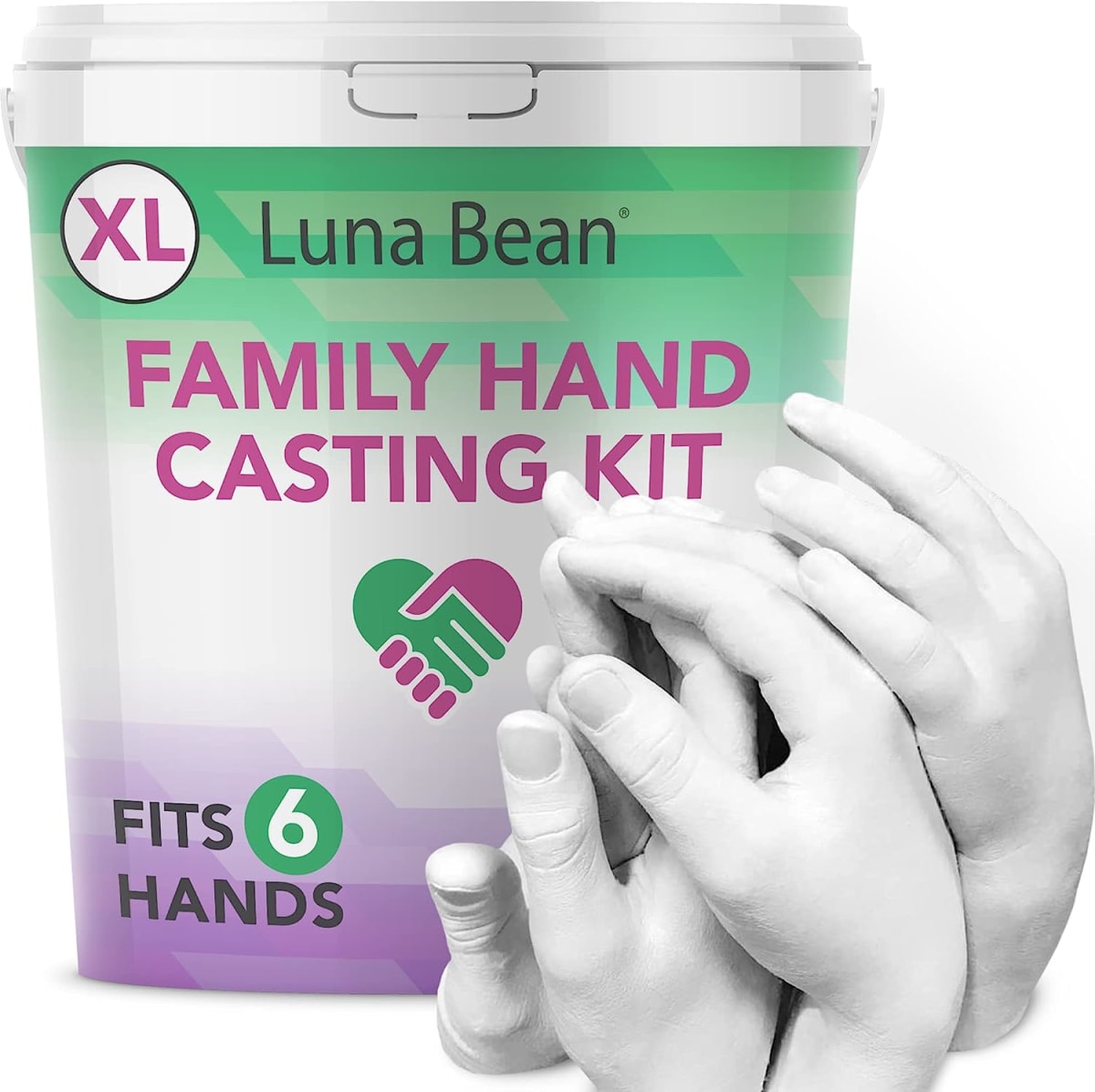 Huge Oversize XL Family Hand Casting Kit