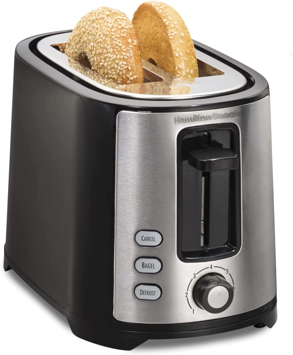 Hamilton Beach 2 Slice Extra Wide Slot Toaster with Shade Selector