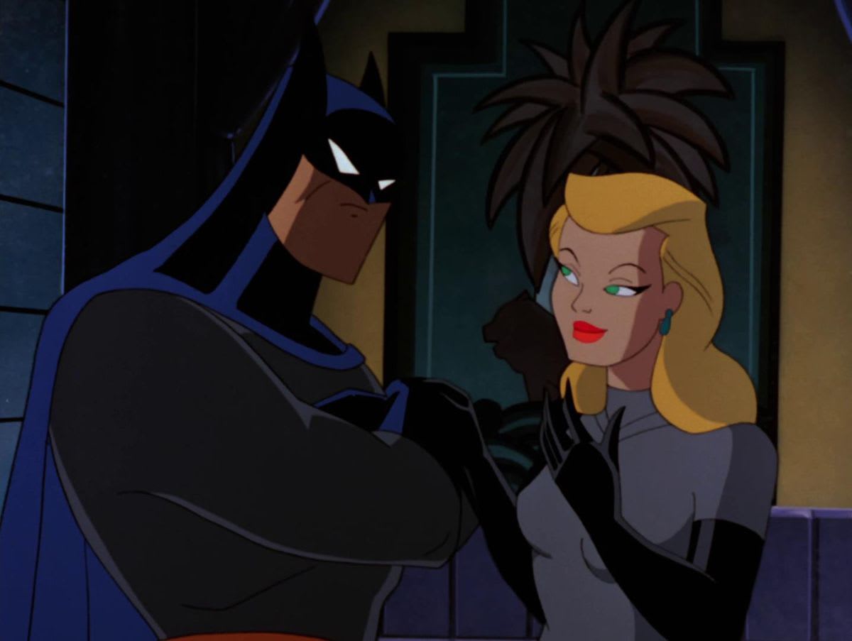 Selina Kyle and Bruce Wayne