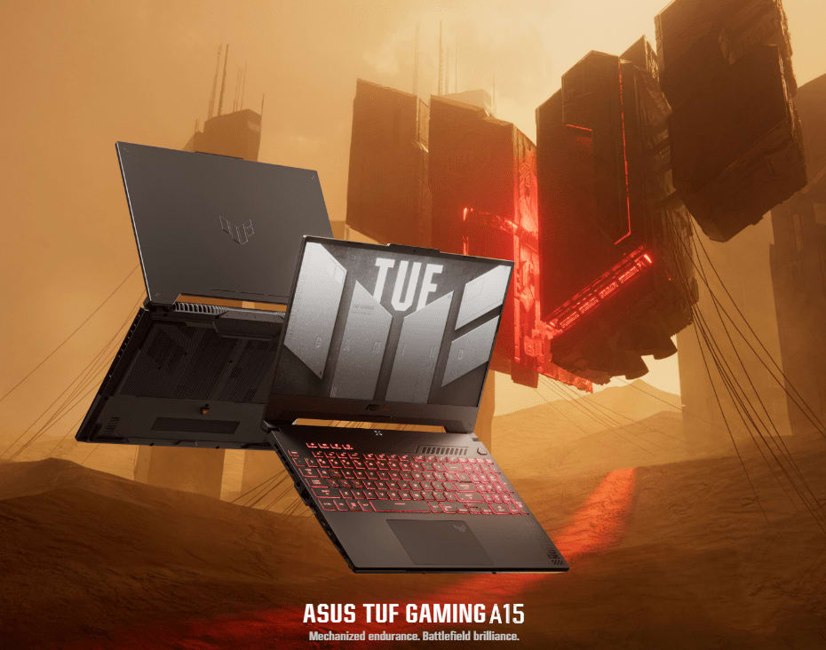 Asus TUF A15, Ryzen 9-7940HS, RTX 4070, 16 GB DDR5-4800, 1 TB SSD, FHD 144 hz 100% sRGB