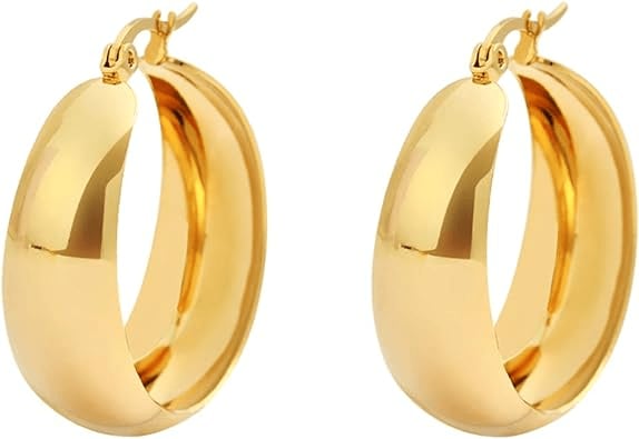 Stainless Steel Thin Hoops