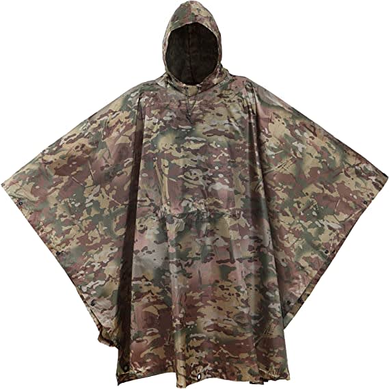 Military Style Poncho