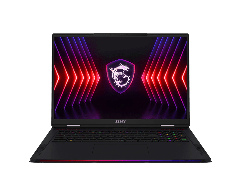 MSI Raider 18 HX, i9-14900HX, RTX 4080, 32-128 GB DDR5, UHD+ 120 hz