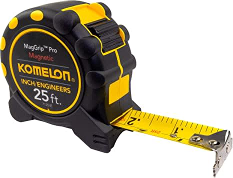 Magnetic MagGrip Pro Tape Measure with Inch