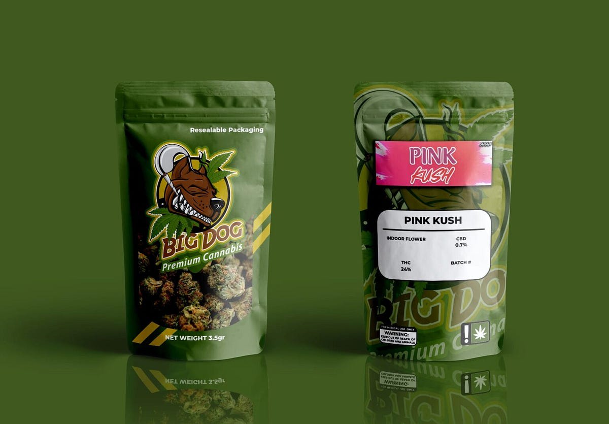 Exotic Weed Mylar Bags