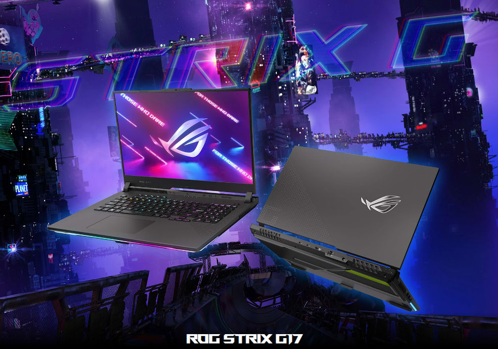 Asus Strix G17, Ryzen 9-7845HX, RTX 4060, 16 GB DDR5-4800, 1 TB SSD, QHD 240 hz 100% DCI-P3