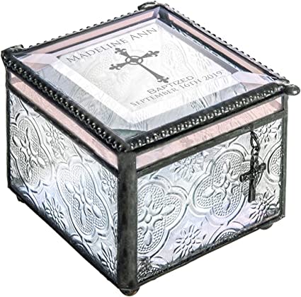 Baptism Personalized Trinket Box
