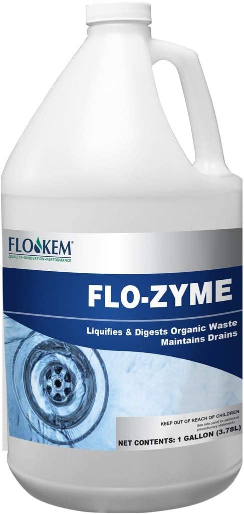 5195 Flo-Zyme Commercial Bio-Enzyme Drain Opener/Deoderizer