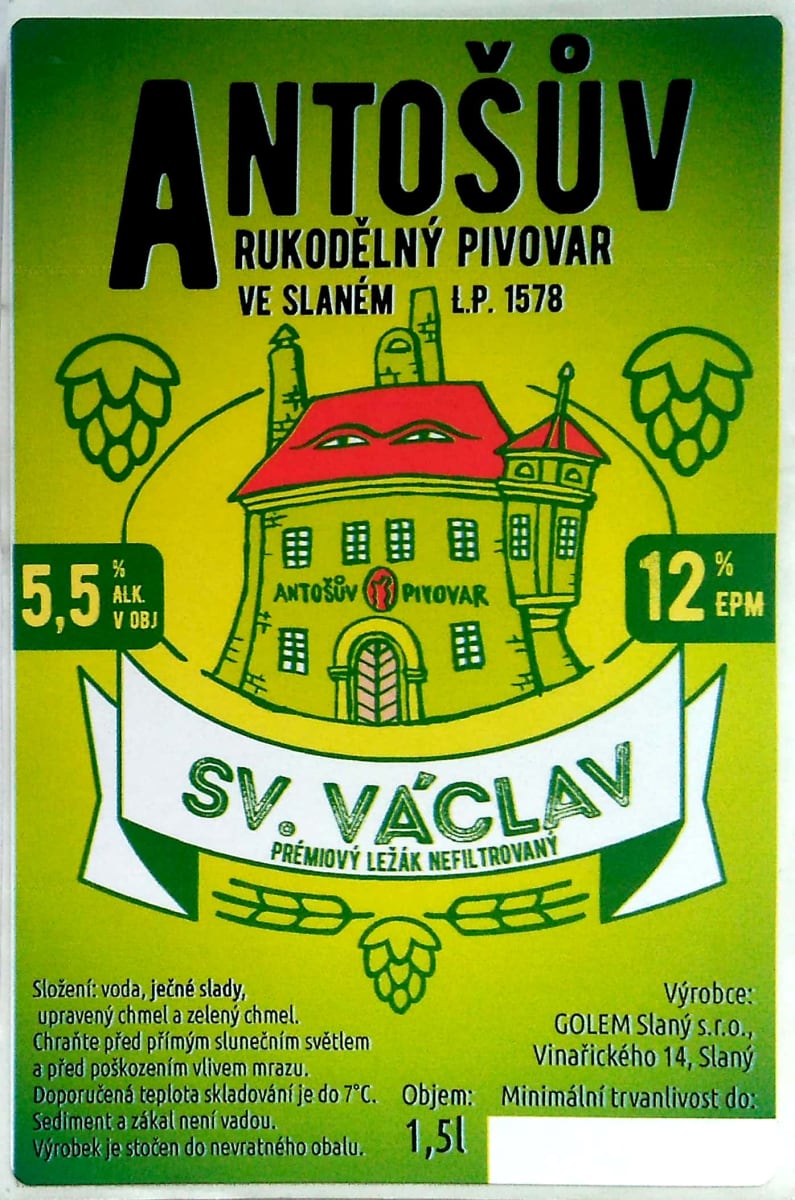 Antoš Sv. Václav Etk. A