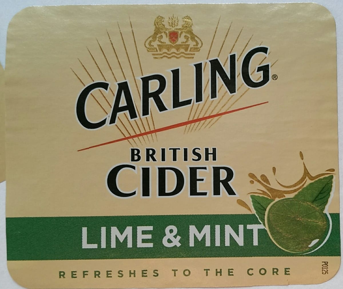 Carling British Cider Lime & Mint