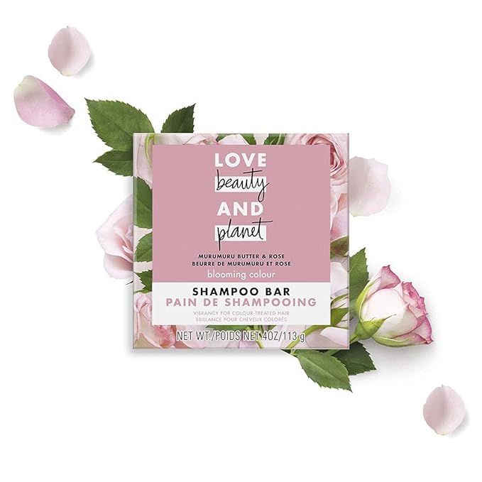 Love Beauty And Planet Murumuru Butter and Rose Shampoo Bar