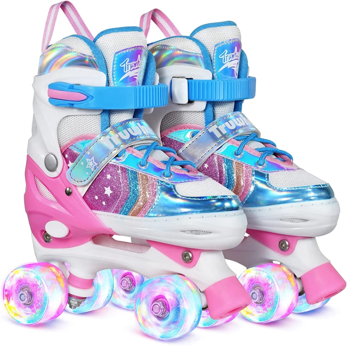 Truwheelz Rainbow Roller Skates for Girls