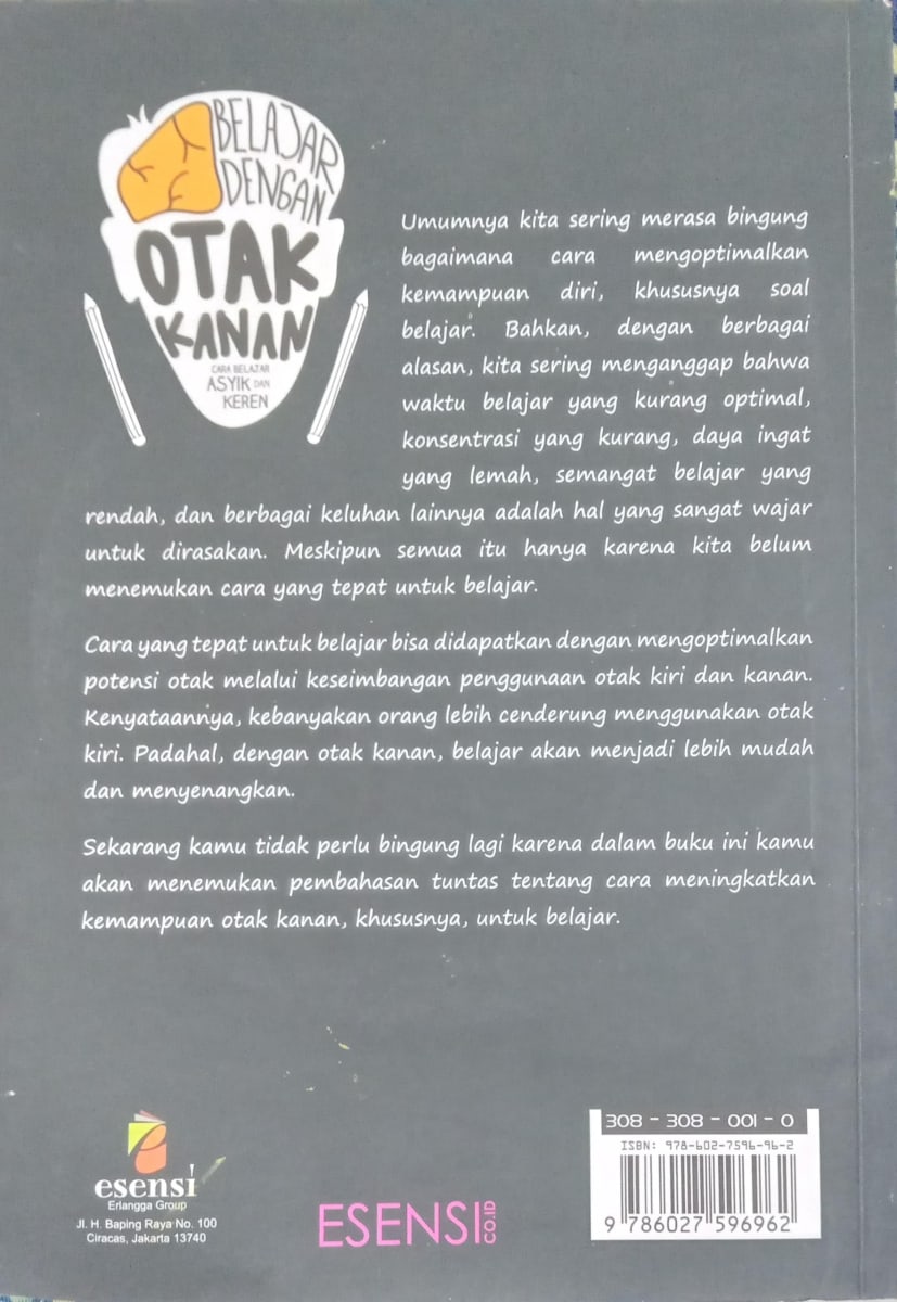 Belajar dengan Otak Kanan