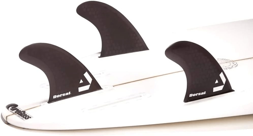 DORSAL Carbon Hexcore Thruster Surfboard Fins