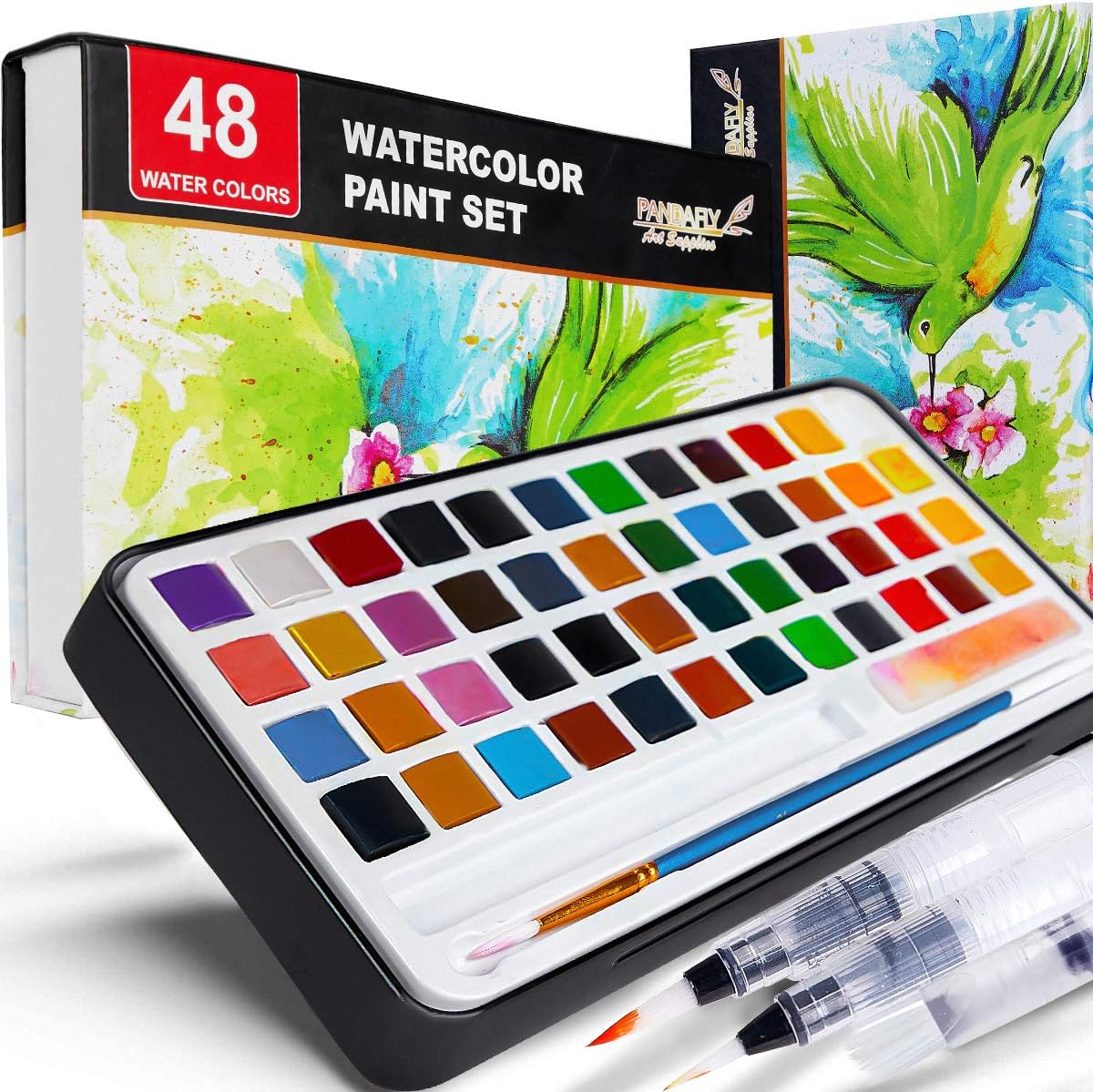 PANDAFLY Watercolor Paint Set
