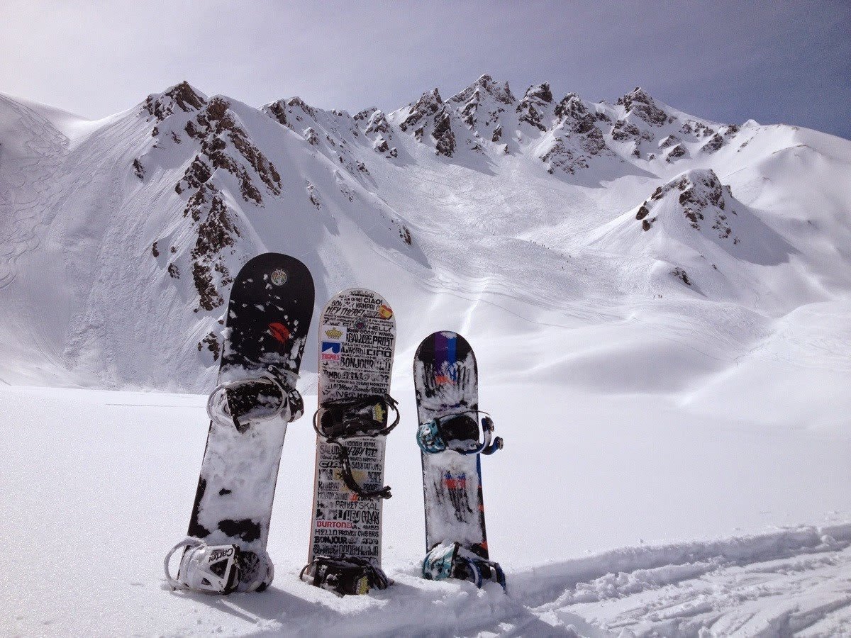 Go snowboarding