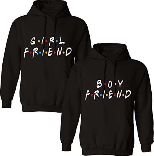 Unisex Pullover Hoodies For Couples