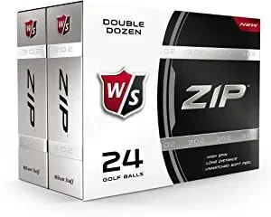 WILSON Staff Zip Golf Balls [24-Ball]