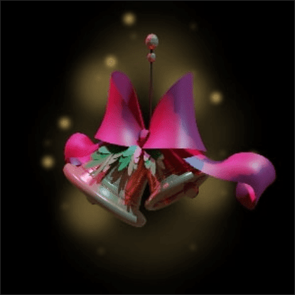 Sparkly Christmas Bells Earrings