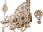 Wooden Puzzle Mechanical Clock Kit