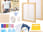 42 Pieces Screen Printing Kit