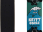 Kryptonics Locker Board 22 Inch Complete Skateboard - Wacky Wave