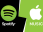 Get Music On iTunes & Spotify