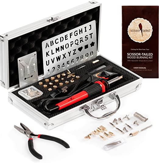 Scissor-Tailed Premium Wood Burning Kit