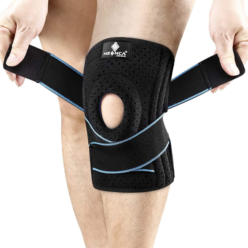 Knee Brace with Side Stabilizers & Patella Gel Pads