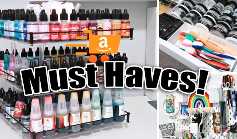 9 AMAZON Craft Room Organization MUST HAVES!
