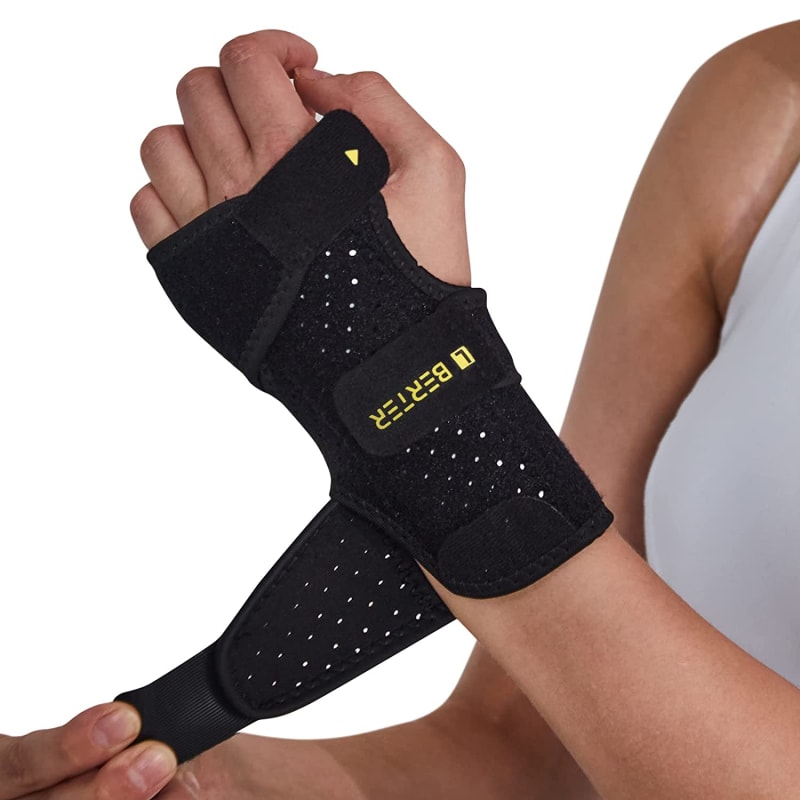 Wrist Brace for Carpal Tunnel Relief, Night Support Hand Brace with 3 Stays for Women Men, Adjustable Wrist Support Splint for Right Left Hands for Tendonitis, Arthritis