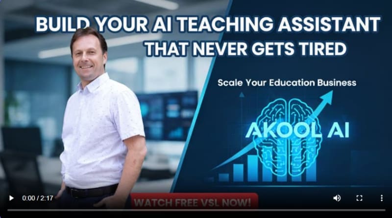 AI Educator Pro Member area and video courses