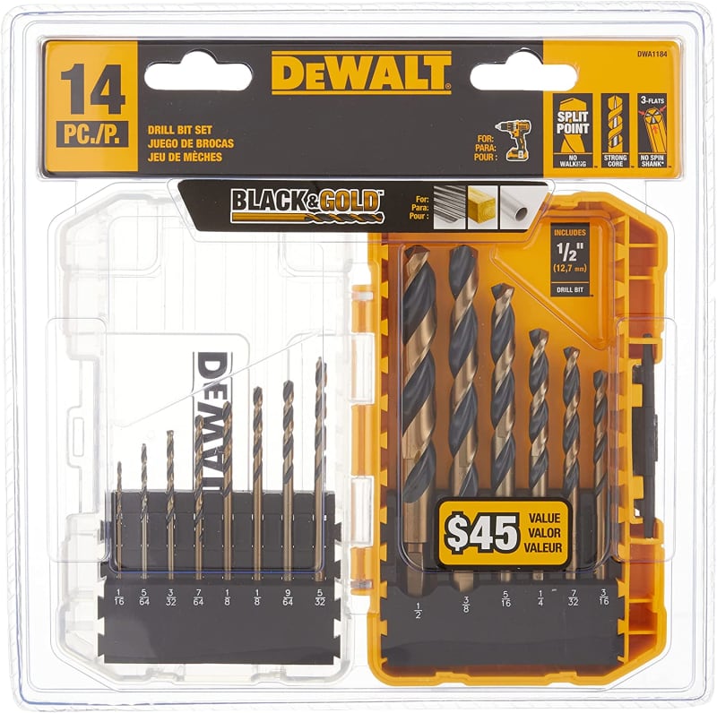 DWA1184 Drill Bit Set