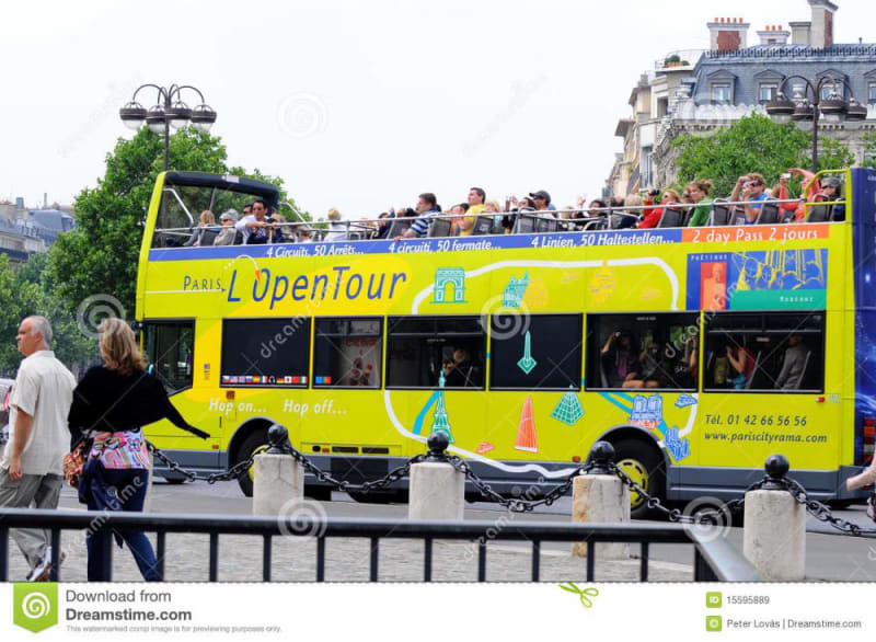 Paris Bus Tour
