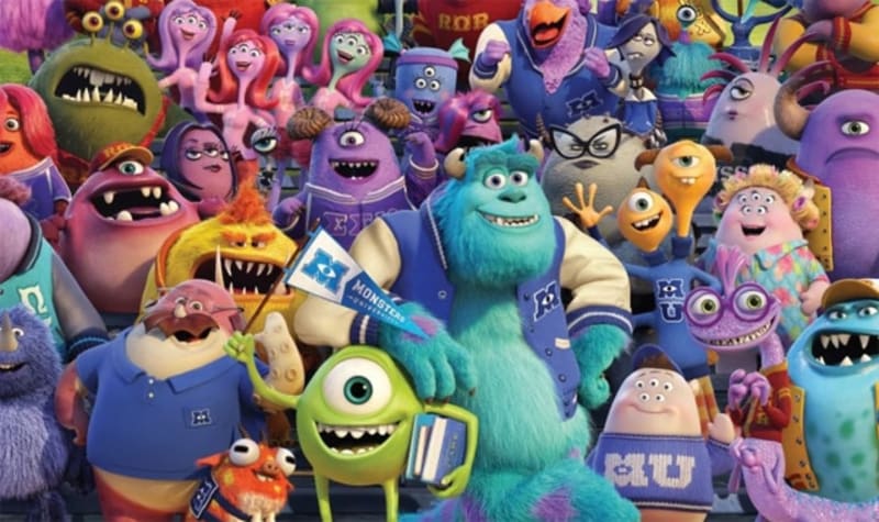 Monsters Inc Characters Figurines