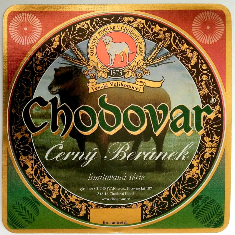 Chodovar Černý Beránek Etk. A