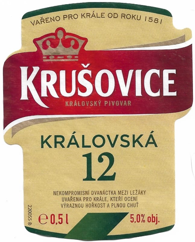 Krušovice Královská 12