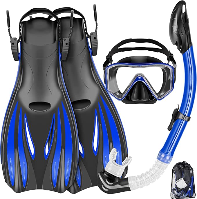 Mask Fins Snorkel Set