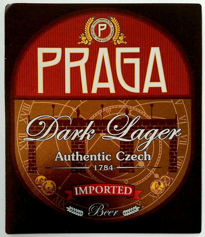 Praga Imported Dark Lager Etk. A