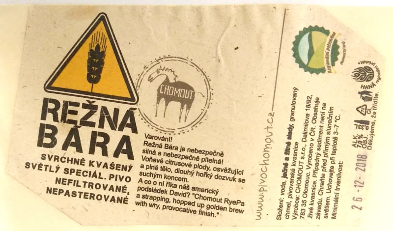 Chomout Režná Bára