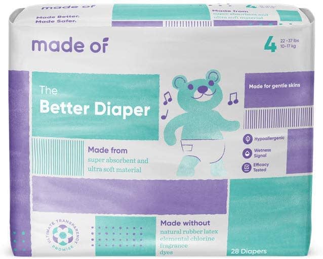 The Better Baby Diapers - for Sensitive Skin,