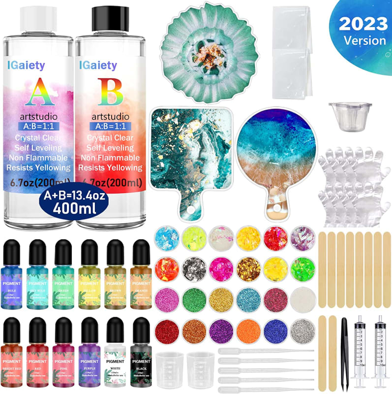 Resin Coaster Molds Silicone Kit