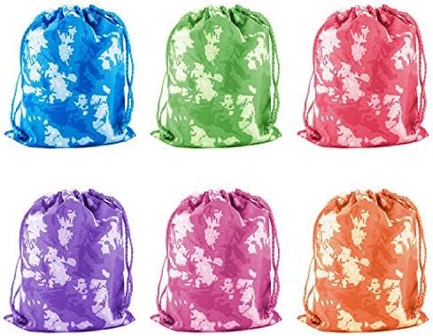 Tie-Dye Camouflage Drawstring Bags